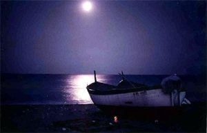 il mare di notte